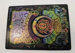 MTG Magic the Gathering Lord of the Rings Borderless Poster FOIL The One Ring LP - Image 3