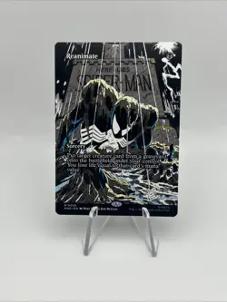 REANIMATE (BORDERLESS) Rare Marvel's Spider-man: Magic MTG 0020 Non-Foil - Image 1