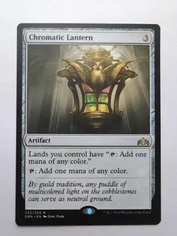 MTG Chromatic Lantern (GRN) Guilds Of Ravnica Regular Rare 233/259 - Image 1