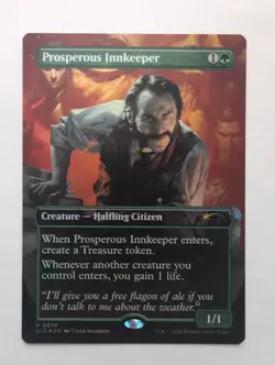 MTG Prosperous Innkeeper (SLD) Secret Lair Drop (Rainbow Foil) 878 - Image 1
