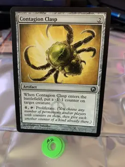 MTG Contagion Clasp Scars of Mirrodin 144/249 Regular Uncommon - Image 1