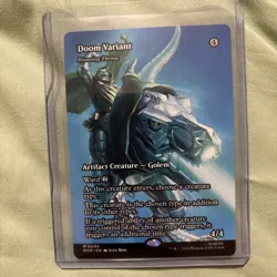 Doom Variant - Roaming Throne (Borderless) Marvel Universe Eternal-Legal Regular - Image 1