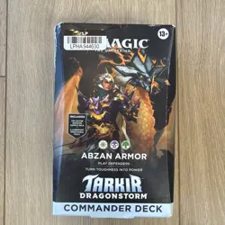 Magic the Gathering - Tarkir Dragonstorm Commander Deck - Abzan Armor - Image 1