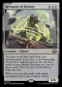 1x Devourer of Destiny - Foil MTG - Modern Horizons 3 - NM-Mint - Image 1