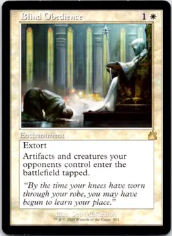 Blind Obedience (Retro Frame) Ravnica Remastered, 303 NM - Image 1