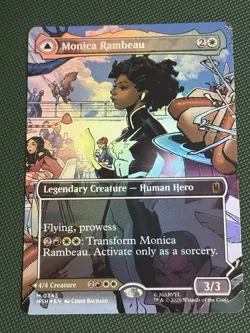 Monica Rambeau (Borderless) (0345) Marvel Super Heroes Foil - Image 1