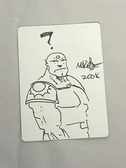 MTG Restore Balance Artist Proof Sketch and Signature Signed Poole - Image 2