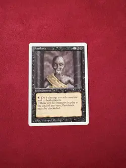 Pestilence - Revised Edition Magic the Gathering MTG 90’s Classic Vintage - Image 1