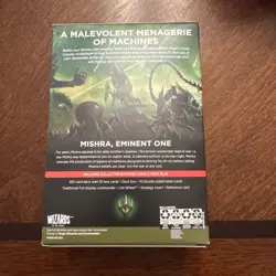 Magic the Gathering Mishra's Burnished Banner Commander Deck Sealed - Image 2