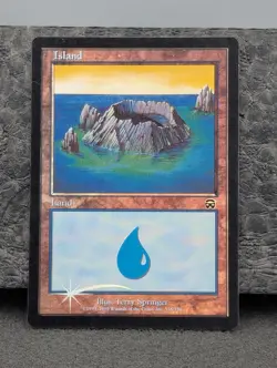 MP - Island (335) - Foil - Mercadian Masques - Magic The Gathering English MTG - Image 1