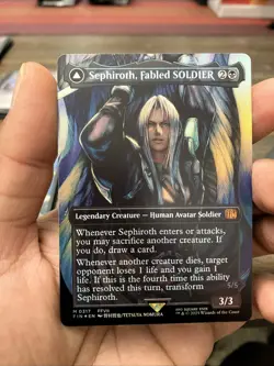 Sephiroth, Fabled SOLDIER (0317) (Borderless) Final Fantasy Foil - Image 1