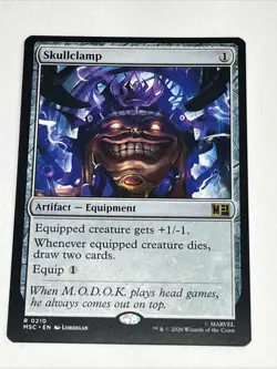 MTG Marvel Super Heroes Skullclamp - Image 1