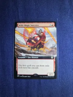 Wild-Magic Sorcerer (Extended Art) Commander: Adventures in the Forgotten Realms - Image 1