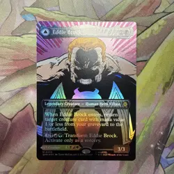 Eddie Brock (0233) (Borderless) Marvel's Spider-Man Foil - Image 1