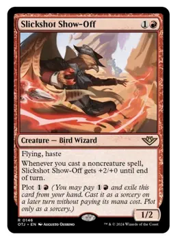 1x MTG Slickshot Show-Off - OTJ Rare! NM Mint - Image 1
