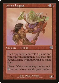 MP - Kyren Legate [MMQ - 197] Mercadian Masques - Image 1