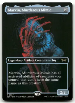 Marvin, Murderous Mimic (Showcase) #367 (NM) Duskmourn DSK Magic MTG - Image 1