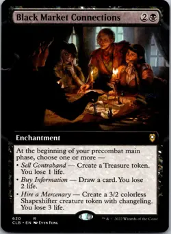 Black Market Connections (Extended Art) Commander Legends - Image 1
