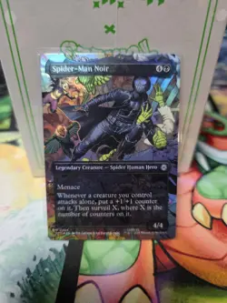Spider-Man Noir (Borderless) [Marvel's Spider-Man] Foil Near Mint - Image 1