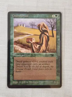 Played Citanul Druid Antiquities Mtg Magic the Gathering - Image 1