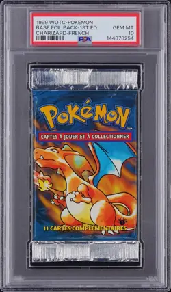 Pokemon Dragonfly Booster Base Set Edition 1 PSA 10 New Sealed GEM MINT 🇫🇷 - Image 3