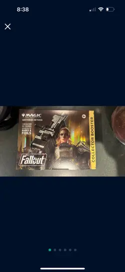 MTG Magic The Gathering Fallout English Omega Collector Booster x1 - Image 1
