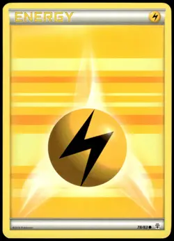Lightning Energy 78/83 Generations Common LP Pokemon 2016 - Image 1
