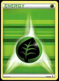 Grass Energy 75/83 Generations Common LP Pokemon 2016 - Image 1