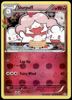 Slurpuff RC20/RC32 Generations Uncommon NM Pokemon 2016 - Image 1