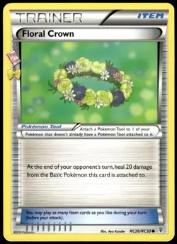 Floral Crown RC26/RC32 Generations Common NM Pokemon 2016 - Image 1