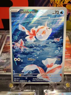 Goldeen 087/084 Illustration Rare Pokemon TCG Pitch Black - Image 1