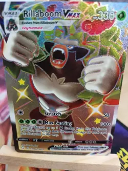 Gortrom VMAX Rillaboom Shiny SV106/SV122 EN NM Pokemon - Image 1