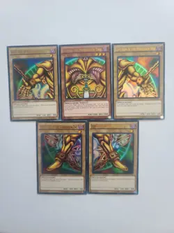 Yu-Gi-Oh! Exodia the Forbidden One 5-Card Set YGLD-ENA Unlimited Edition NM - Image 1