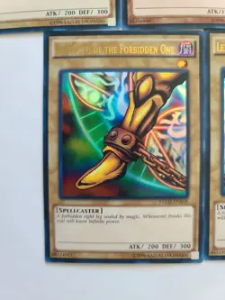 Yu-Gi-Oh! Exodia the Forbidden One 5-Card Set YGLD-ENA Unlimited Edition NM - Image 5