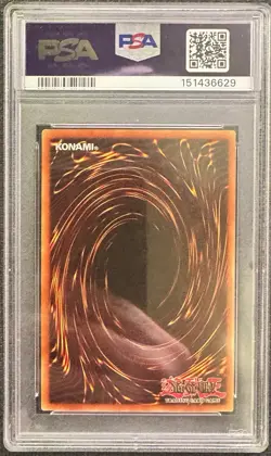 Konami Yu-Gi-Oh! 2002 Metal Raiders Time Wizard MRD-065 PSA 6 English Unlimited - Image 2