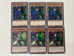 Yugioh - Magician of Faith & Faithfulness x 3 - 1st Edition NM - Plus Free Holo - Image 1