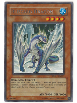 Blizzard Dragon DLG1-EN101 Dark Legends Unlimited (Rare) LP - Image 1