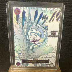 Lightning Dragon (Alt Art) Adventure on Kamis Island OP15-077 One piece English - Image 1