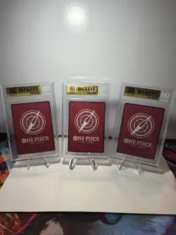 Bandai One Piece 2024 WINNER Promos BGS 9.5 Lot of 3 Sabo Luffy Ace Foil ENG - Image 2