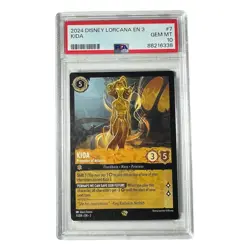 2024 Disney Lorcana EN 3 Kida Protector of Atlantis #7 PSA 10 GEM MINT - Image 1