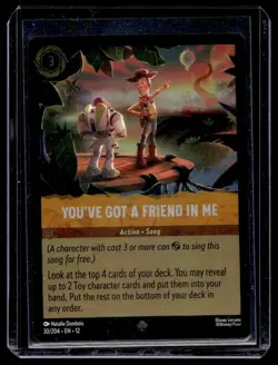 Disney Lorcana Wilds Unknown You've Got a Friend in Me Foil #30/204 - Image 1