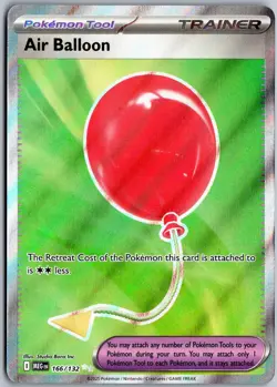 Air Balloon 166/132 HOLO Ultra Rare Mega Evolution Pokemon NM - Image 1
