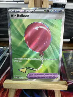 Pokemon TCG Mega Evolution Air Balloon 166/132 Ultra Rare NM/M Condition - Image 1