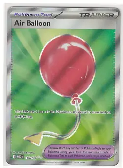 Pokemon Air Balloon 166/132 Me01: Mega Evolution Full Art Holo - Image 1