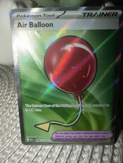 Pokemon TCG Mega Evolution Air Balloon 166/132 Ultra Rare NM/M Condition - Image 1