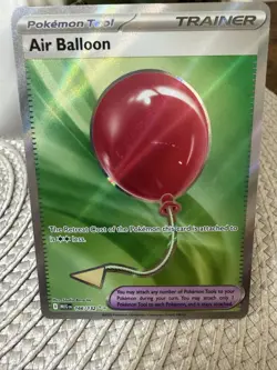 Pokemon TCG Mega Evolution Air Balloon 166/132 Ultra Rare NM/M Condition - Image 2