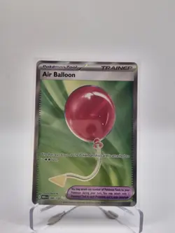 Pokemon TCG Air Balloon Card 166/132 Mega Evolution Series Full Art - Image 1