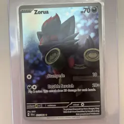 Zorua 075/064 - 🌊 Shrouded Fable Illustration Rare Pokemon TCG 🖤 - LP - Image 1
