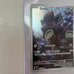Zorua 075/064 - 🌊 Shrouded Fable Illustration Rare Pokemon TCG 🖤 - LP - Image 2