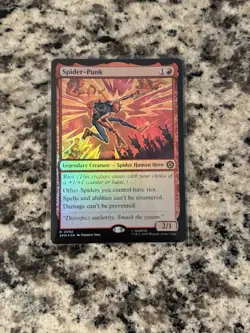 Spider-Punk (Foil) - 0092 - Marvel's Spider-Man MTG - NM/M - Ships Now - Image 1